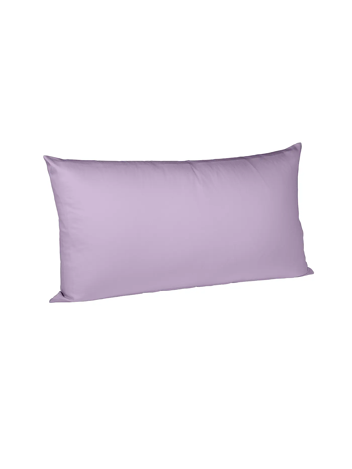 FLEURESSE | Satin Kissenbezug Royal Uni 2er 70x90cm Hellgrün | lila